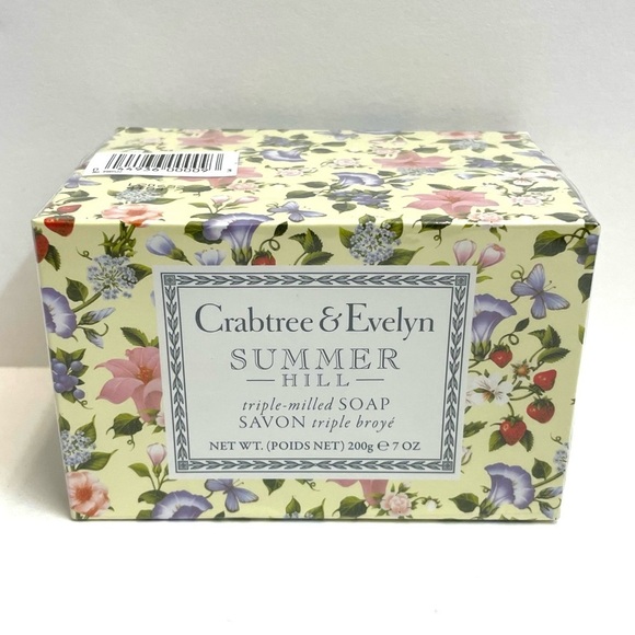 Crabtree & Evelyn Summer Hill Scented Bar Soap 2 Pack - Picture 1 of 5